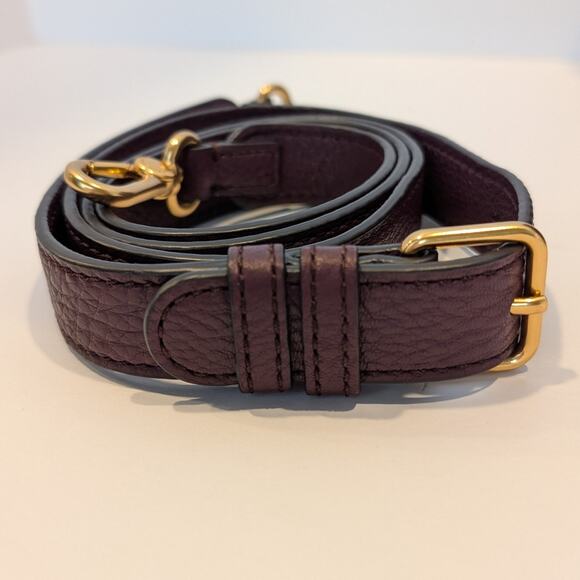 Burgundy Marc By Marc Jacobs Natasha Flap Over Crossbody Bag Excellent Condition - Picture 4 of 12